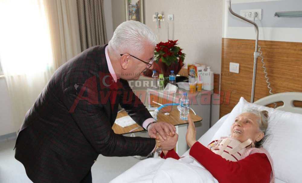 Başkan Yüksel Bu Yılda Geleneği Bozmadı