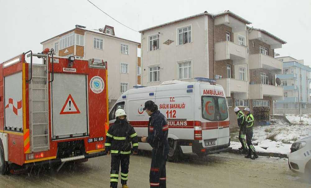 Tekirdağ'da Çıkan Yangında Bir Çocuk Yaralandı