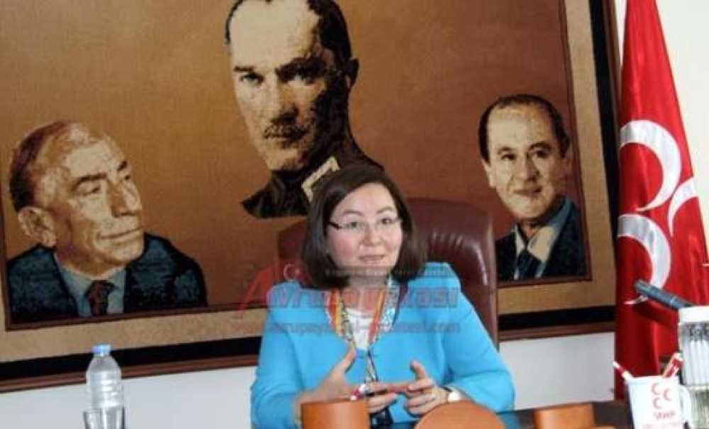 Mhp Genel Başkan Yardımcısı Ruhsar Demirel Çorlu'da