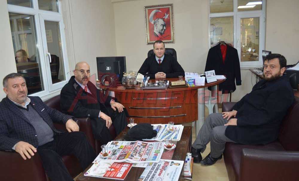 Saadet Partisi'nden Gazetemize Ziyaret