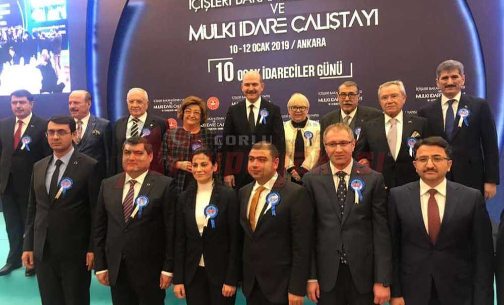 Kızıltoprak'a Başarılı İdareci Ödülü