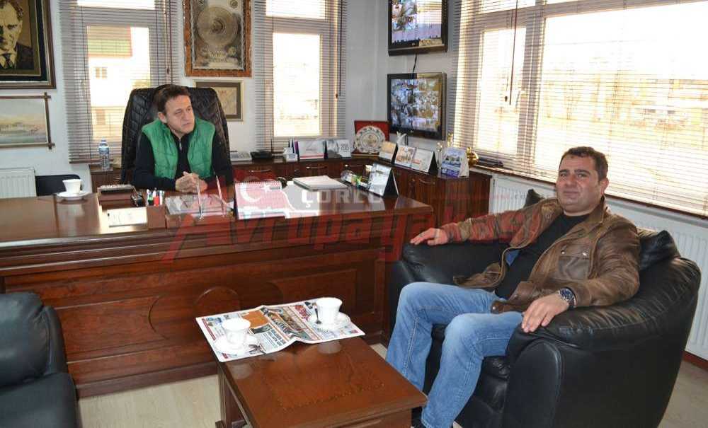 Turan Şahin'den Gazetemize Ziyaret