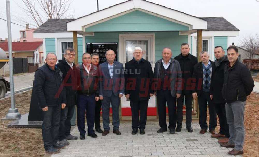 Yeni Muhtarlık Binasını Ziyaret Etti