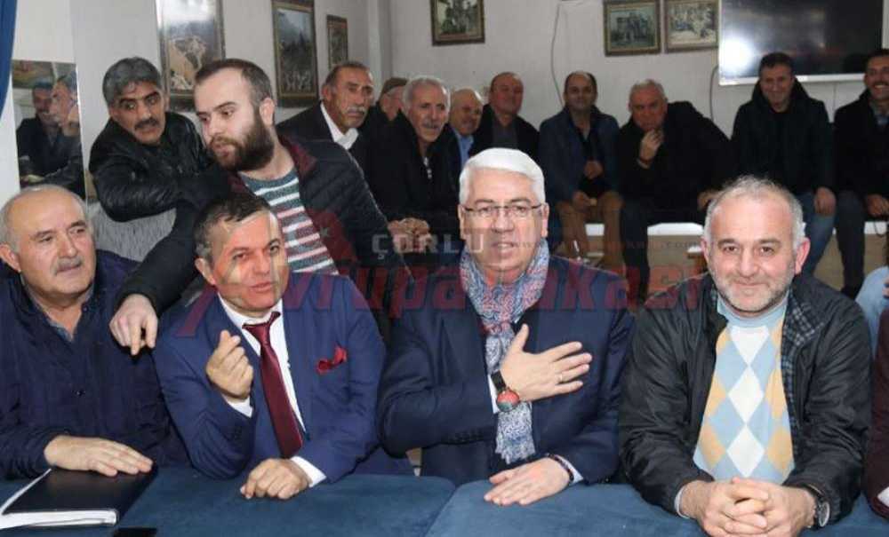 Başkan Yüksel Ergene Tokatlılar Derneğinin Toplantısına Katıldı