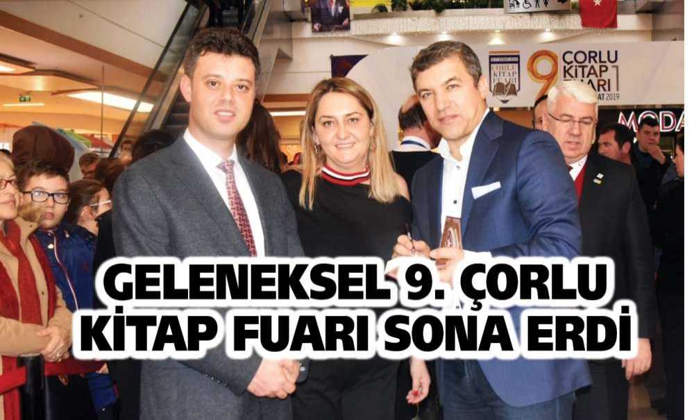 Geleneksel 9. Çorlu Kitap Fuarı Sona Erdi
