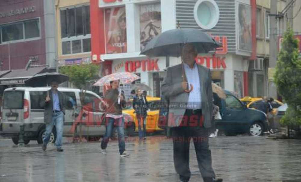 Çorlu Sağanak Yağmura Teslim