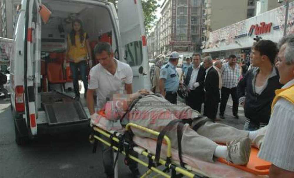 Çorlu`da Motosiklet Kazası 1 Yaralı