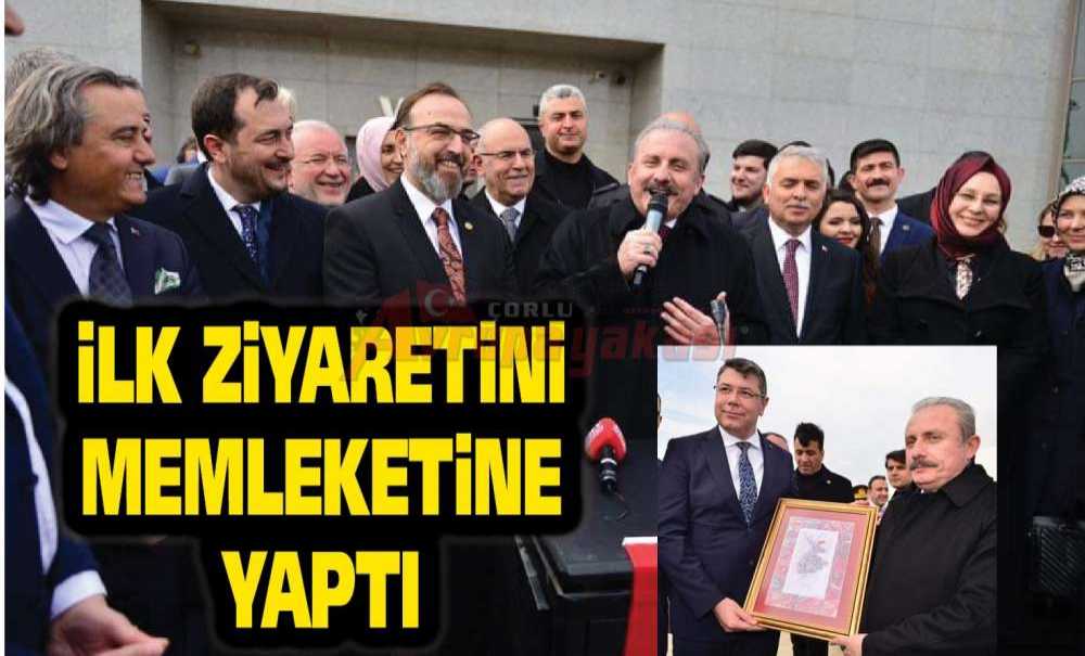 İlk Ziyaretini Memleketine Yaptı