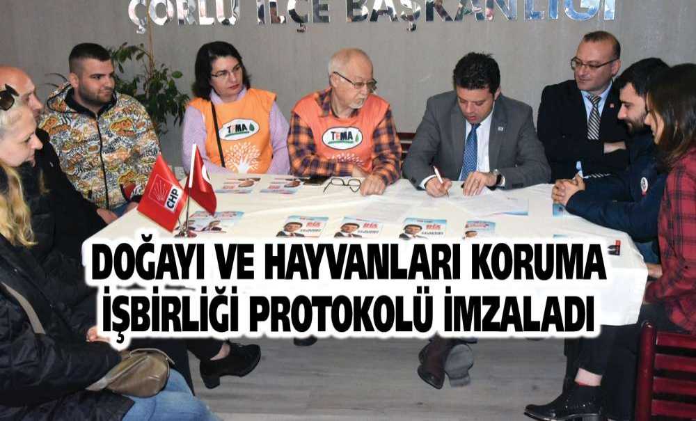 Doğayı Ve Hayvanları Koruma İşbirliği Protokolü İmzaladı