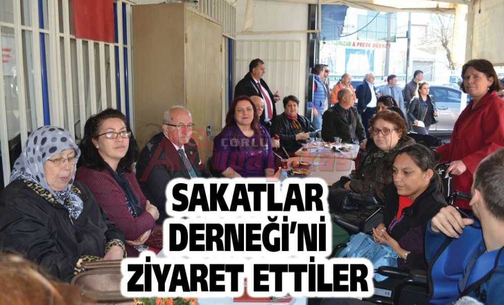 Sakatlar Derneği'ni Ziyaret Ettiler