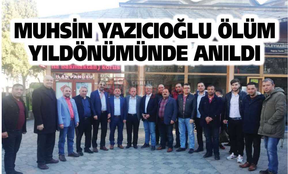Muhsin Yazıcıoğlu Ölüm Yıldönümünde Anıldı