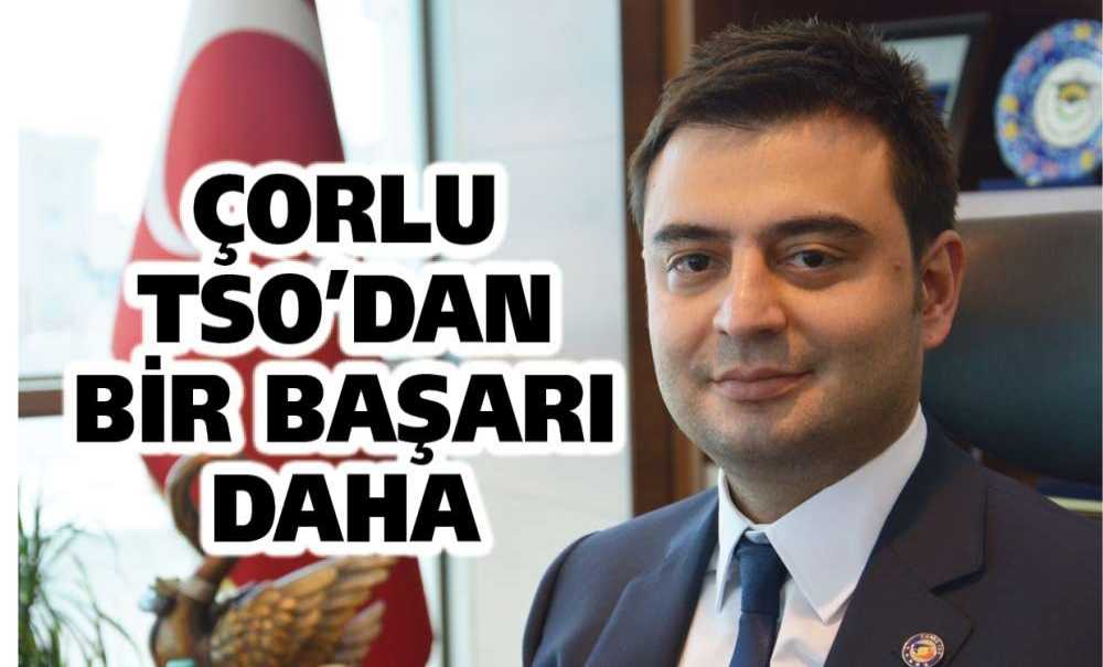 Çorlu Tso'dan Bir Başarı Daha