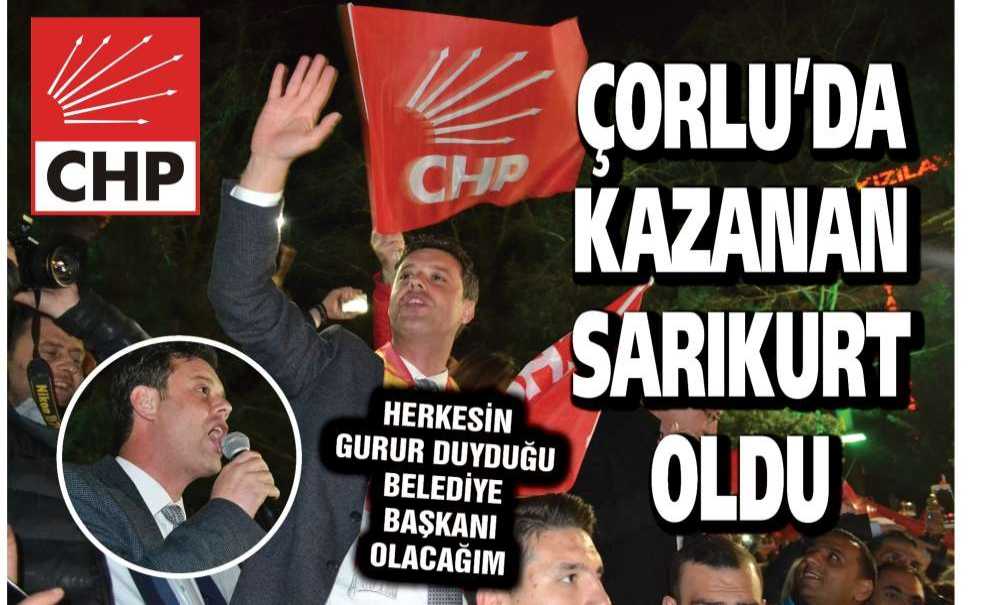 Çorlu'da Kazanan Sarıkurt Oldu