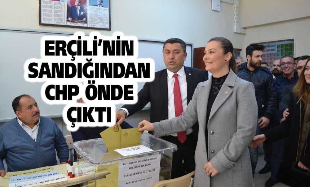 Erçili'nin Sandığından Chp Önde Çıktı