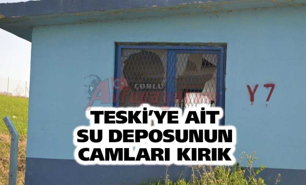Teski'ye Ait Su Deposunun Camları Kırık