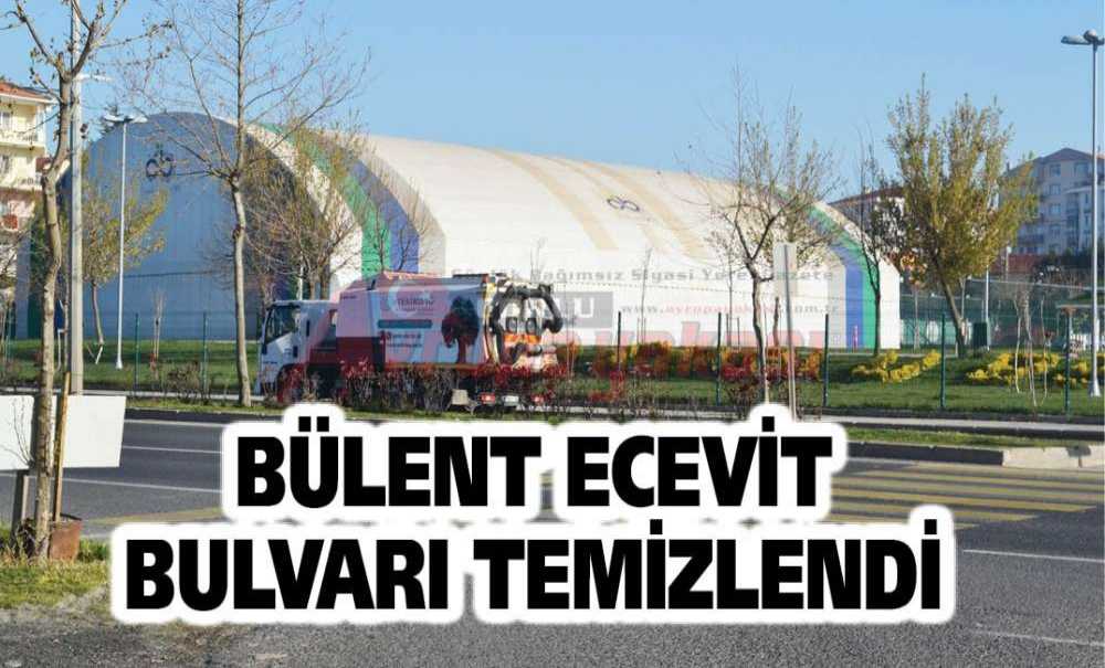 Bülent Ecevit Bulvarı Temizlendi