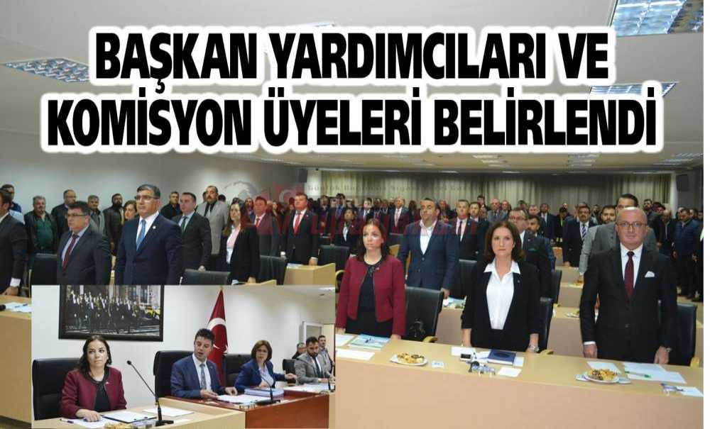 Başkan Yardımcıları Ve Komisyon Üyeleri Belirlendi