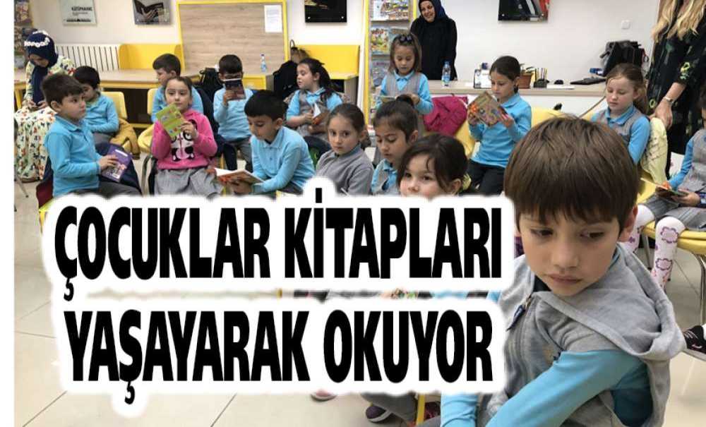 Çocuklar Kitapları Yaşayarak Okuyor