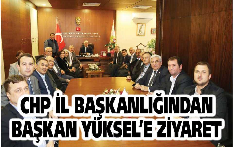 Chp İl Başkanlığından Başkan Yüksel'e Ziyaret