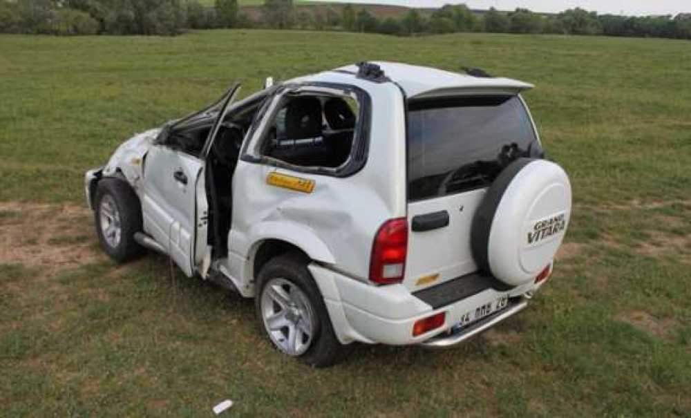 Çorlu'da Kaza 1 Ölü 2 Yaralı