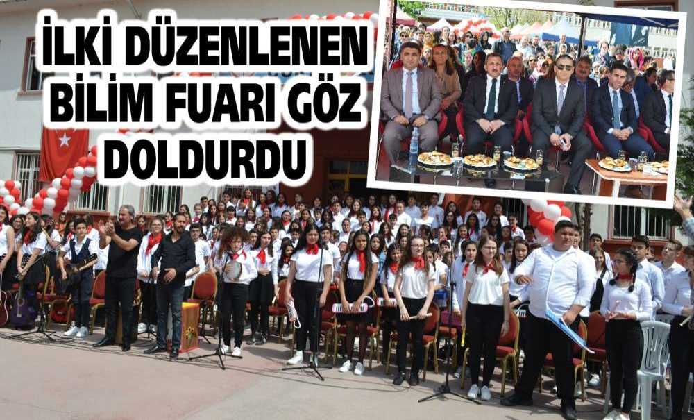 İlki Düzenlenen Bilim Fuarı Göz Doldurdu
