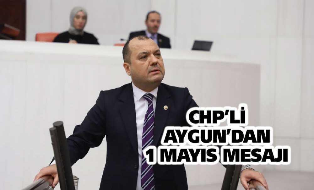 Chp'li Aygun'dan 1 Mayıs Mesajı