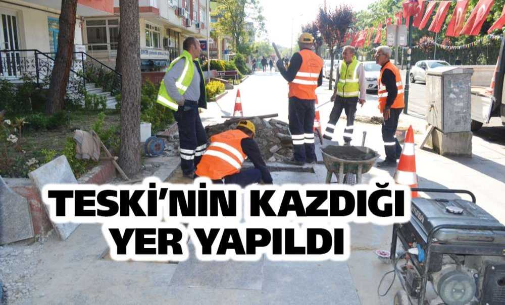 Teski'nin Kazdığı Yer Yapıldı