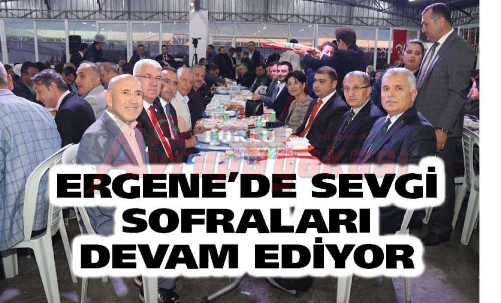Ergene'de Sevgi Sofraları Devam Ediyor