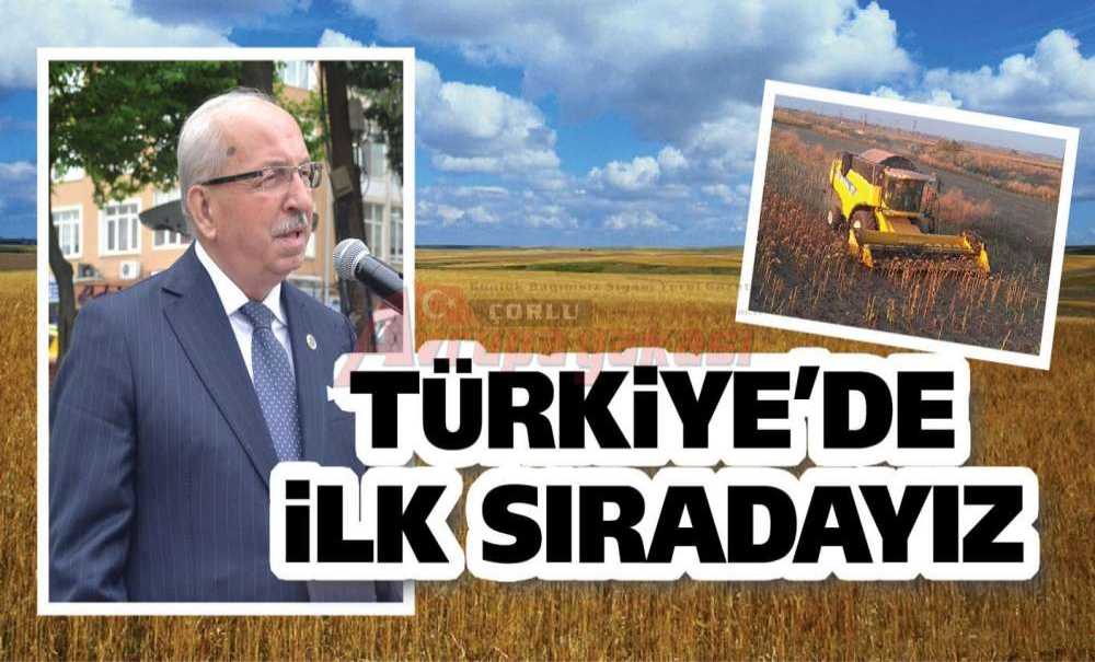 Türkiye'de İlk Sıradayız