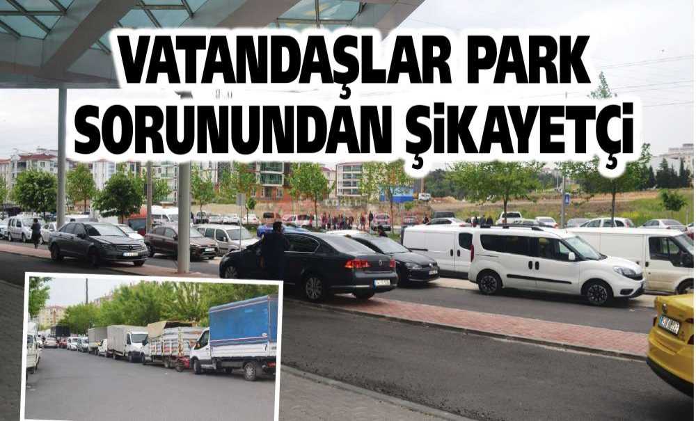 Vatandaşlar Park Sorunundan Şikayetçi