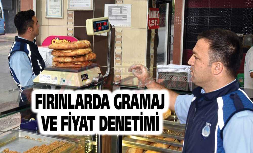 Fırınlarda Gramaj Ve Fiyat Denetimi