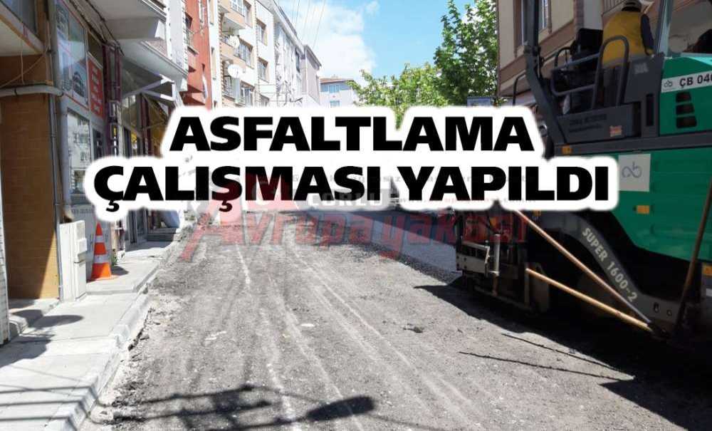 Asfaltlama Çalışması Yapıldı