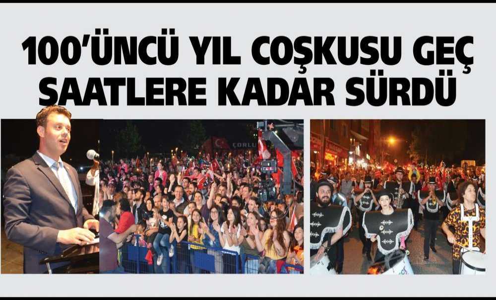 100'üncü Yıl Coşkusu Geç Saatlere Kadar Sürdü