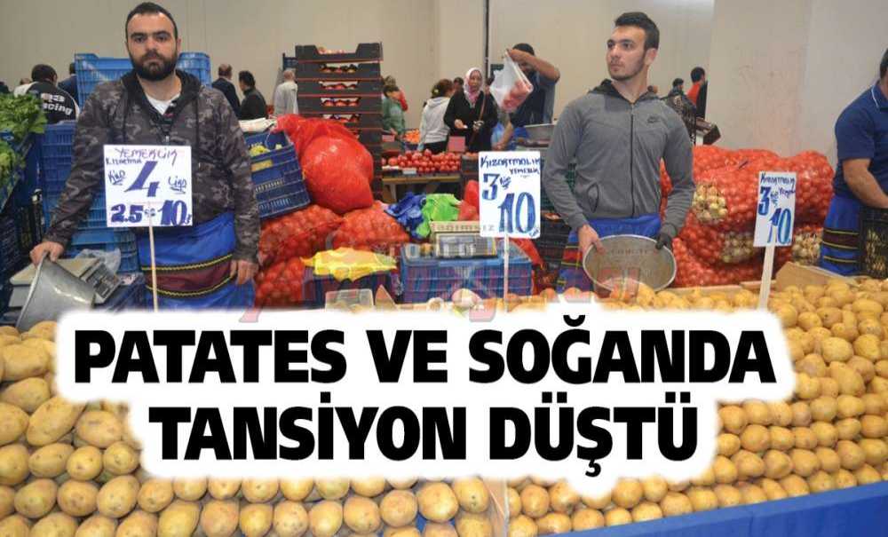 Patates Ve Soğanda Tansiyon Düştü