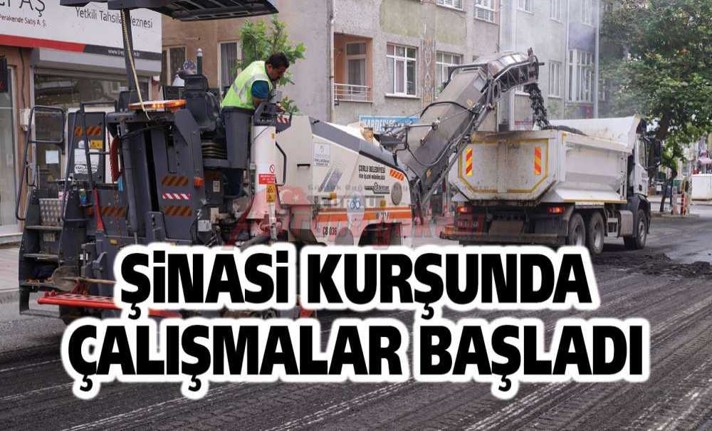 Şinasi Kurşunda Çalışmalar Başlandı