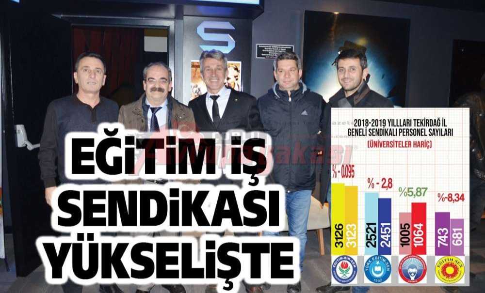 Eğitim İş Sendikası Yükselişte