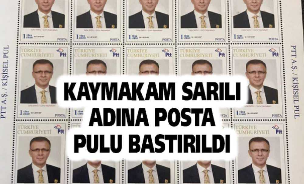 Kaymakam Sarılı Adına Posta Pulu Bastırıldı