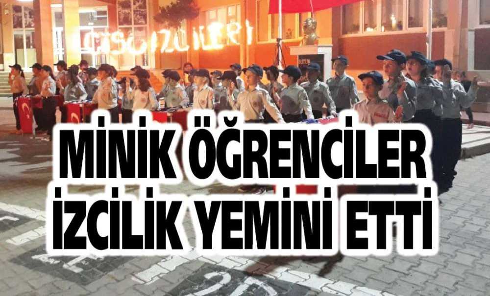 Minik Öğrenciler İzcilik Yemini Etti
