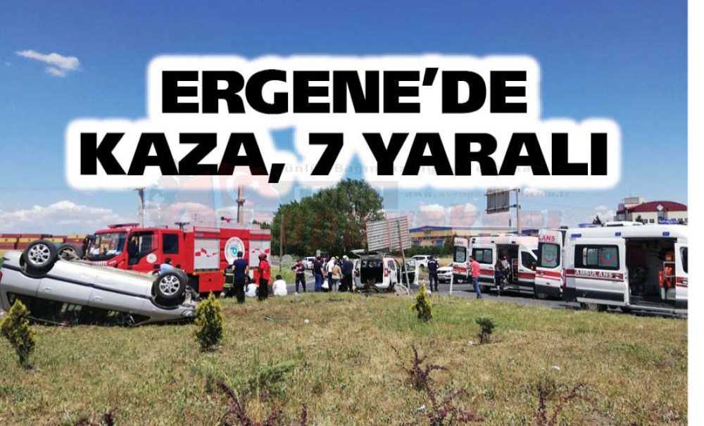 Ergene'de Kaza, 7 Yaralı