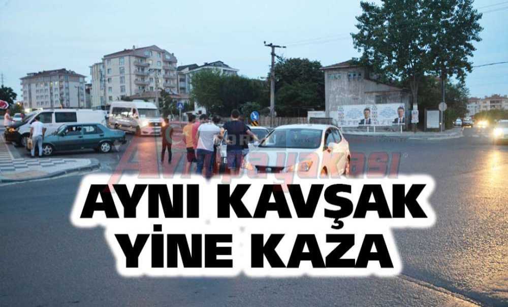 Aynı Kavşak Yine Kaza