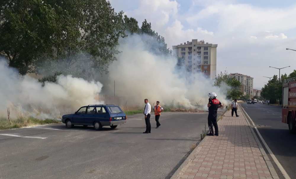 Çorlu'da Korkutan Yangın