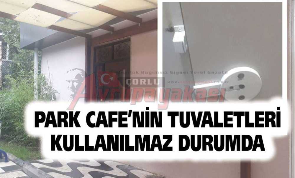 Park Cafe'nin Tuvaletleri Kullanılmaz Durumda
