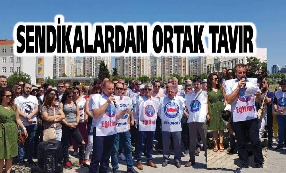 Şiddete Karşı Eğitim Sendikalarından Ortak Tavır