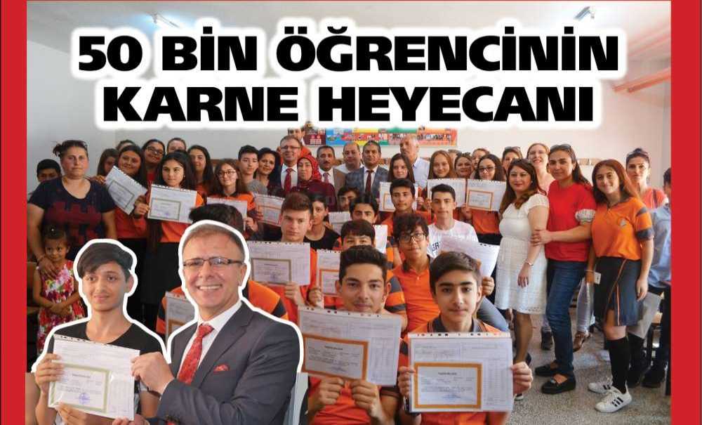 50 Bin Öğrencinin Karne Heyecanı