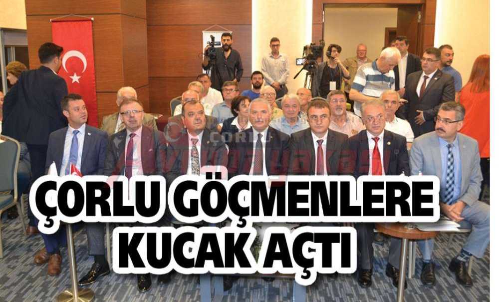 1989 Göçü Çorlu'da Konuşuldu