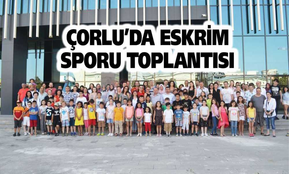 Çorlu'da Eskrim Sporu Toplantısı