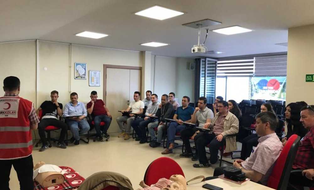 Ptt Çalışanlarına İlk Yardım Eğitimi Verildi