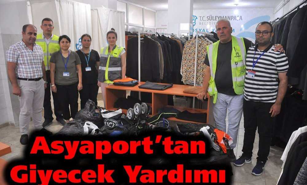Asyaport'tan Giyecek Yardımı