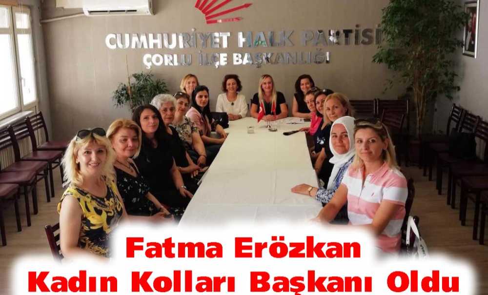 Fatma Erözkan Kadın Kolları Başkanı Oldu