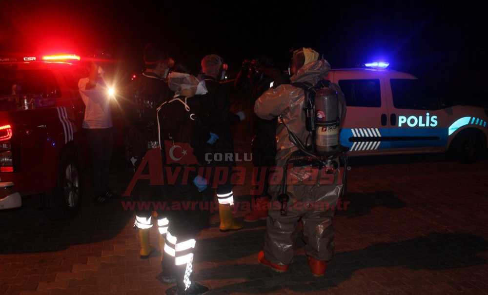 Ergene'de Korkutan Patlama